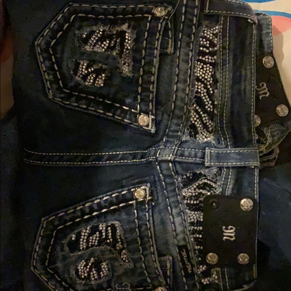 2 Pairs of Miss Me Jeans